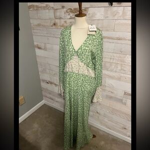 NWT Barbour size 12 Sandgate maxi dress in floral print